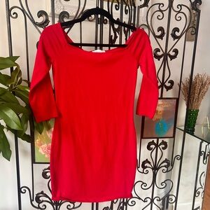 Forever 21 Vibrant Red Top